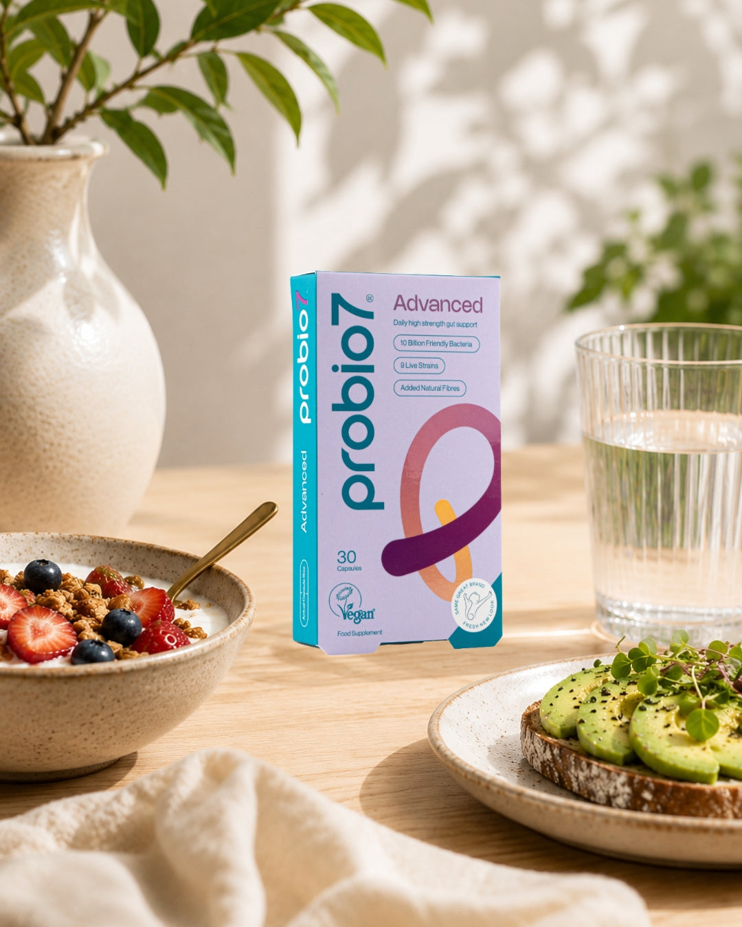 Probio7® Advanced - Υψηλής Ισχύος Υποστήριξη του Εντέρου