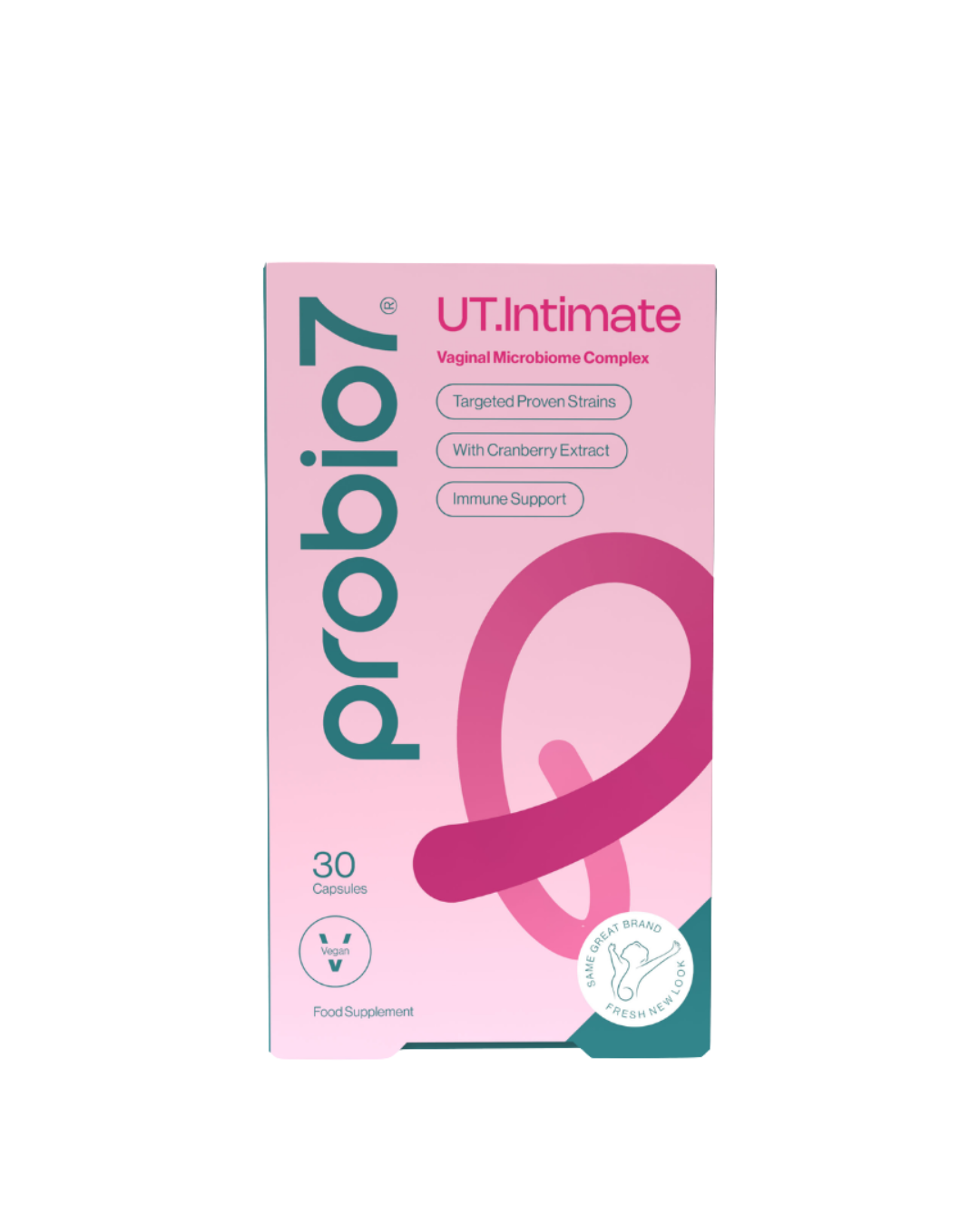 Probio7® UT.Intimate —Για κολπίτιδες & ουρολοιμώξεις. 3 στελέχη Lactobacillus + Cranberry, Βιταμίνες C & E. Για γυναίκες.